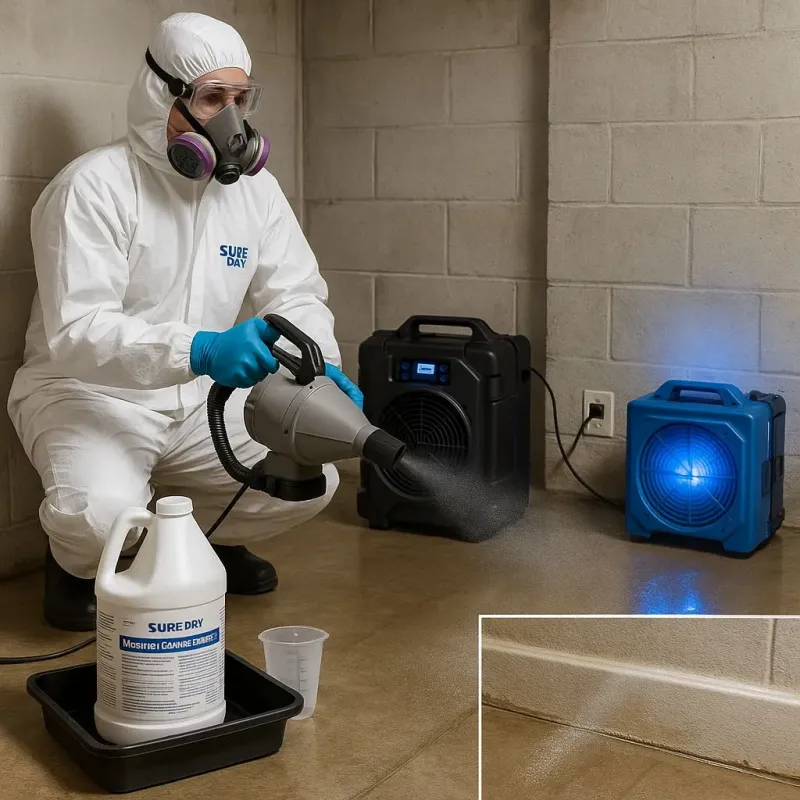 Sanitization and Odor Removal process in Charles City, IA