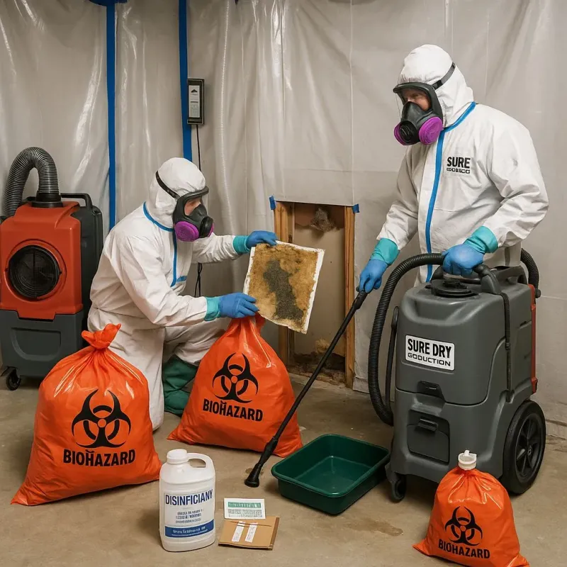 Contaminated Water Handling Protocols process in Charles City, IA