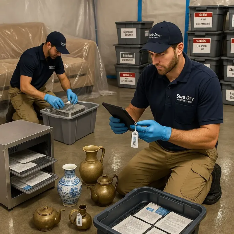 Content Protection and Restoration process in Charles City, IA