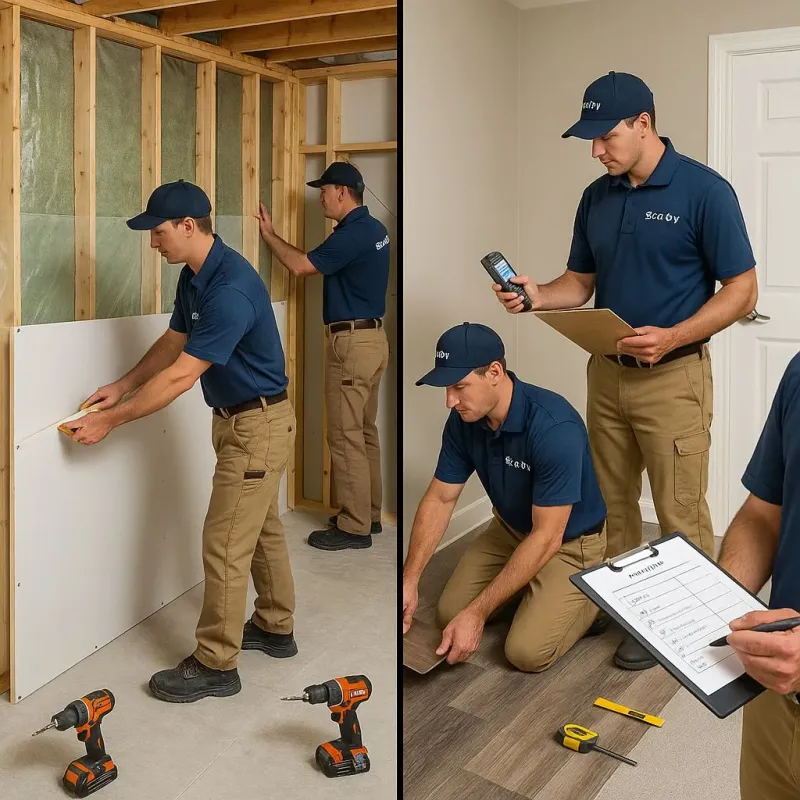 Repairs and Reconstruction process in Charles City, IA